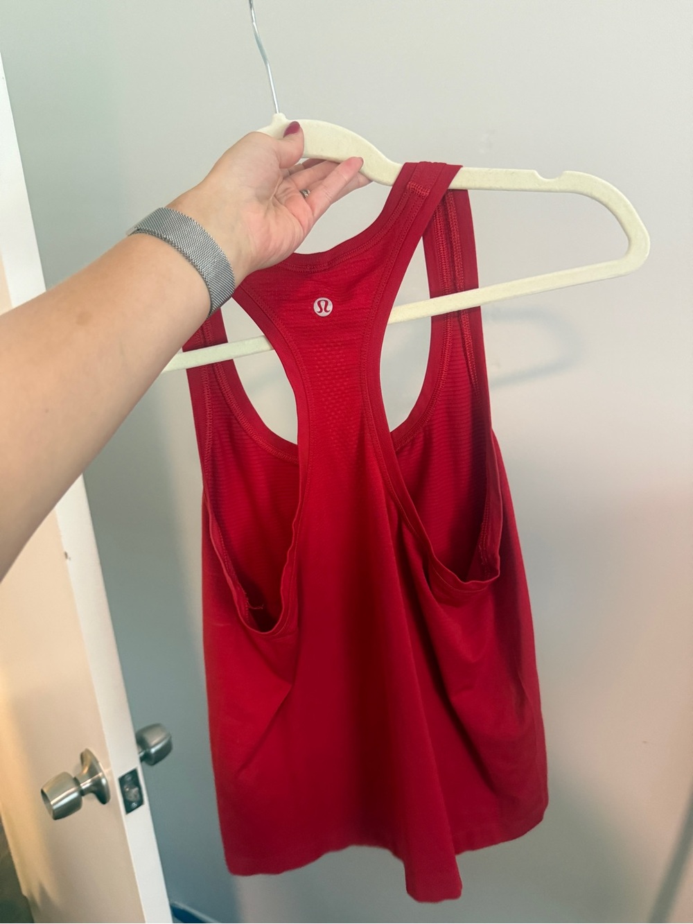 Red Racerback Tank Top - Lululemon - Picture 2 of 2